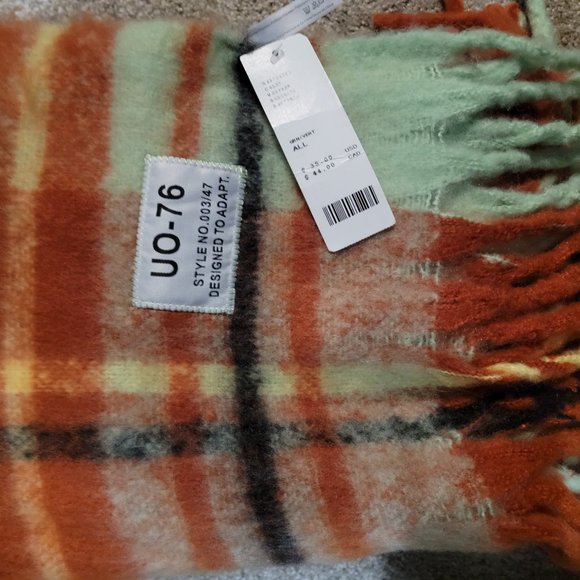 Urban outfitters Acne Studio-like Plaid Scarf - Picture 1 of 1